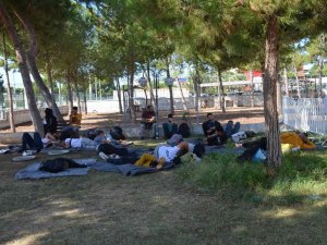Didim’de 23 Filistinli Göçmen Yakalandı