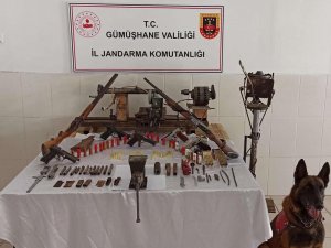 Gümüşhane’de Kaçak Silah İmalathanesine Baskın