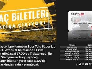 Kayserispor - Trabzonspor Maçı Bilet Fiyatları Belli Oldu