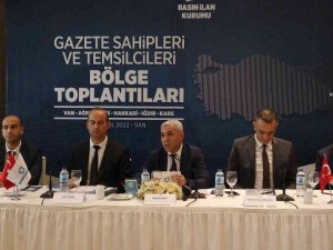 Van’da Gazete Sahipleri Ve Temsilcileri Bölge Toplantısı