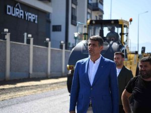 Egemenlik Caddesi’ne 800 Ton Asfalt