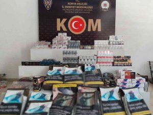 Konya’da Kaçak Sigara Operasyonu