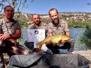 Esbalder ‘Sportif Sazan Balığı’ Yarışması Yapıldı