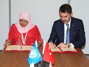 Bakan Kurum, Bm Habitat İ̇cra Direktörü Sherif İle Görüştü