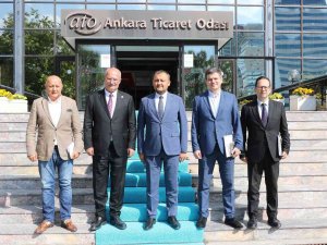 Ukrayna Büyükelçisi Bodnar, Ato Başkanı Baran’ı Ziyaret Etti