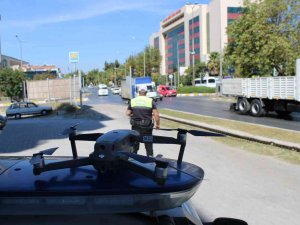 Drone Destekli Denetimlerde 1 Saatte 31 Araç Cezadan Kaçamadı