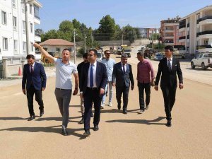 Başkan Kalaycı, Devam Eden Çalışmaları İnceledi