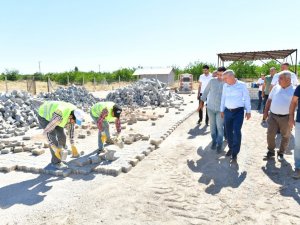 Başkan Çınar, Çevre Düzenleme Çalışmalarını İnceledi