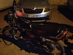 Çalıntı Motosikletle Yakalandı Gözaltına Alındı