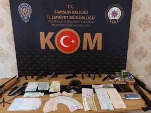 Samsun’da Suç Örgütüne Operasyon: 15 Gözaltı