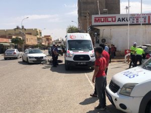 Ceylanpınar’da Motor İle Otomobil Çarpıştı: 1 Yaralı