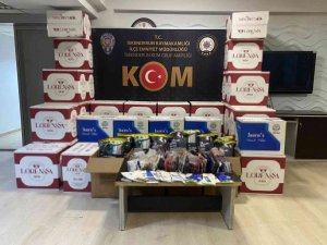İ̇skenderun’da 440 Bin Adet Makaron Ele Geçirildi