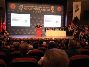 Chp Grup Toplantısını Elazığ’da Yaptı