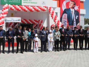 Mut’ta Gençlik Ve Spor Merkezi Kompleksi Açıldı