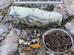 Tunceli’de Çok Sayıda Mühimmat Ele Geçirildi