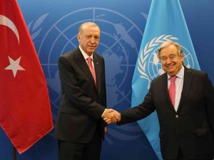 Cumhurbaşkanı Erdoğan, Bm Genel Sekreteri Guterres İle Görüştü