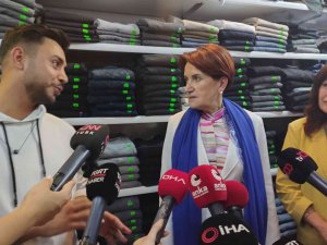 İ̇yi̇ Parti Lideri Akşener, Ankara Esnafını Ziyaret Etti