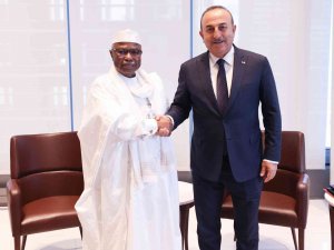 Dışişleri Bakanı Çavuşoğlu, İ̇i̇t Genel Sekreteri Taha İle Görüştü