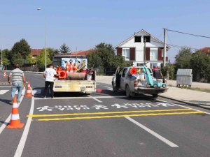 Düzce Belediyesi Yaya Geçitlerini Yeniliyor