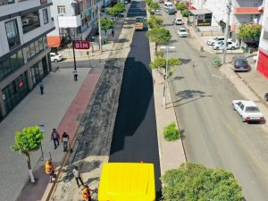 Yeniyalı Mahallesi’nde Asfalt Seferberliği