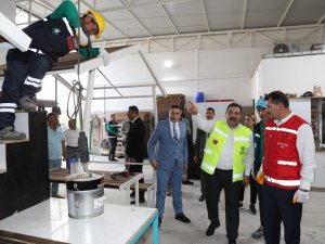 Vali Ayhan Haliliye’de Yürütülen Çalışmaları İnceledi