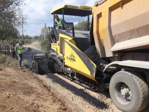 Konuralp’te Asfalt Çalışmasına Başlandı