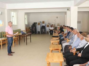 Elazığ’da Çiftçilere ‘İ̇klim Değişimi Ve Sulama’ Eğitimi Verildi