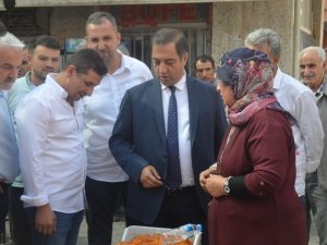 Baştürk, Şire Pazarı Ve Toptancılar Sitesi Esnaflarıyla Buluştu