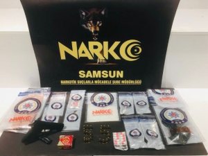 İ̇stanbul’dan Samsun’a Uyuşturucu Getiren 2 Şahıs Uygulama Noktasında Yakalandı