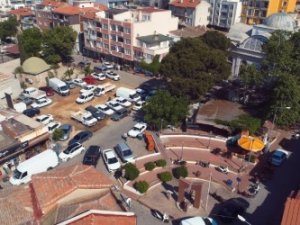 Burhaniye’de Kocacami Meydan Projesi Başlıyor