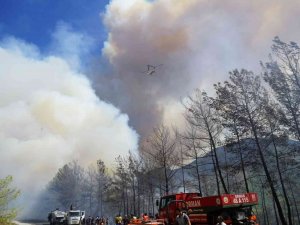 Marmaris’te Alevlerle Mücadele 7 Saattir Devam Ediyor