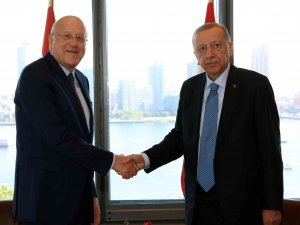 Cumhurbaşkanı Erdoğan, Lübnan Başbakanı Necip Mikati’yi Kabul Etti