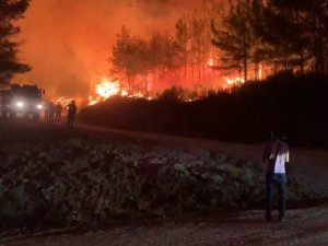 Marmaris’teki Orman Yangınında 10 Saat Geride Kaldı