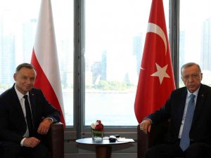 Cumhurbaşkanı Erdoğan, Polonya Cumhurbaşkanı Duda İle Görüştü