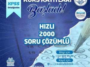 Büyükşehir Kaymek’te Bir İlk: ‘Ortaöğretim Kpss Kursu’