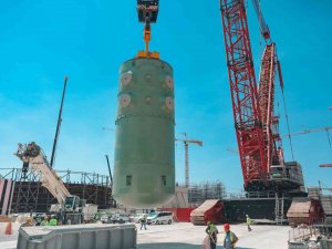 Akkuyu Ngs 2’nci Güç Ünitesinin Reaktör Basınç Kabı Kuruldu