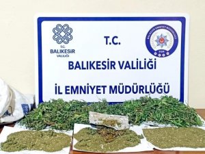 Gönen’de 7 Şahsa Uyuşturucu Operasyonu