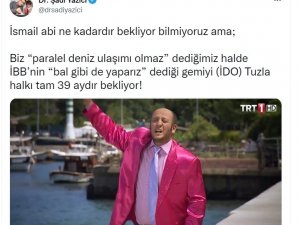 Şadi Yazıcı’dan, Ekrem İ̇mamoğlu’na İ̇do Tepkisi