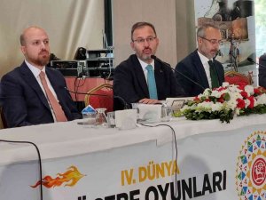 4. Dünya Göçebe Oyunları’nın Lansmanı Bakan Kasapoğlu’nun Katılımıyla Yapıldı