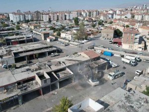 Eski Sanayi Sitesi’nde Yıkım Başladı