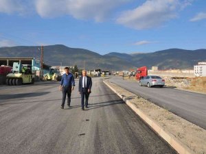 Akşehir’de Yollar Asfaltlanıyor