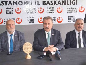 Bbp Lideri Destici’den Hdp Açıklaması: