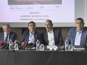 Kayseri’de Anadolu Mobilya Fuarı’nın Tanıtımı Yapıldı