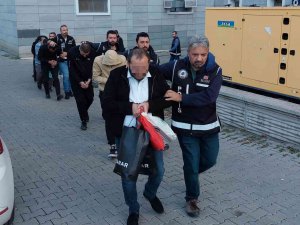 Suç Örgütü Operasyonundan 8 Kişi Daha Adliyeye Sevk Edildi