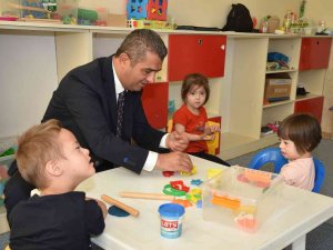 İ̇l Milli Eğitim Müdürü Ekici Miniklerle Bir Araya Geldi