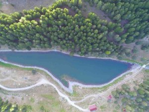 Doğa Harikası Balık Gölü Sessizliğe Büründü