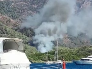 Marmaris Yangını Saniyeler İçinde Büyümüş