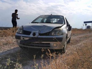 Kontrolden Çıkan Otomobil Şarampole Devrildi: 1 Yaralı