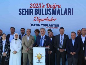 Ak Parti Heyeti Diyarbakır’a Çıkarma Yaptı