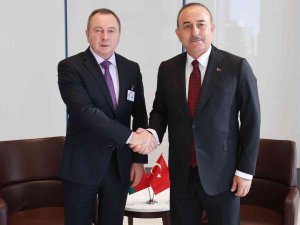 Çavuşoğlu, Bm 77. Genel Kurul Başkanı, Belarus Ve Gürcistan Dışişleri Bakanlarıyla Görüştü